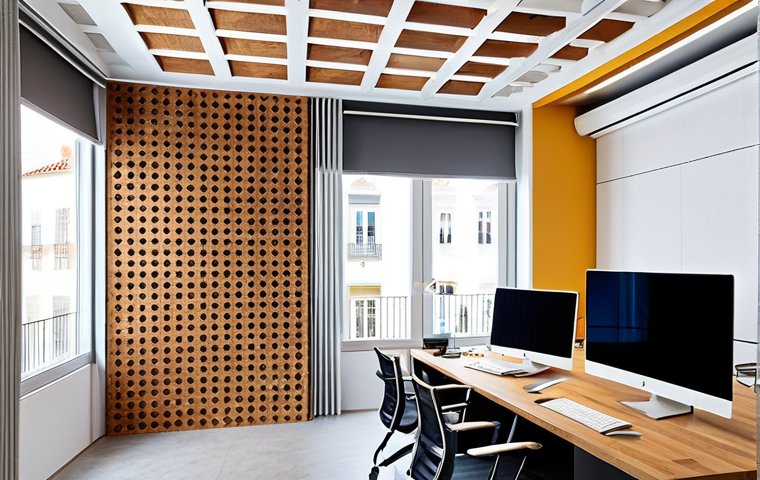 **

"A bright, modern architectural design studio in Lisbon, Portugal. Architects are reviewing blueprints and material samples – eco-friendly bricks, custom facade panels, and sustainable wood.  A large monitor displays a 3D rendering of a customizable building project.  Warm, natural lighting. Professional atmosphere. fully clothed, appropriate attire, safe for work, perfect anatomy, natural proportions, professional photography, high quality, family-friendly"

**